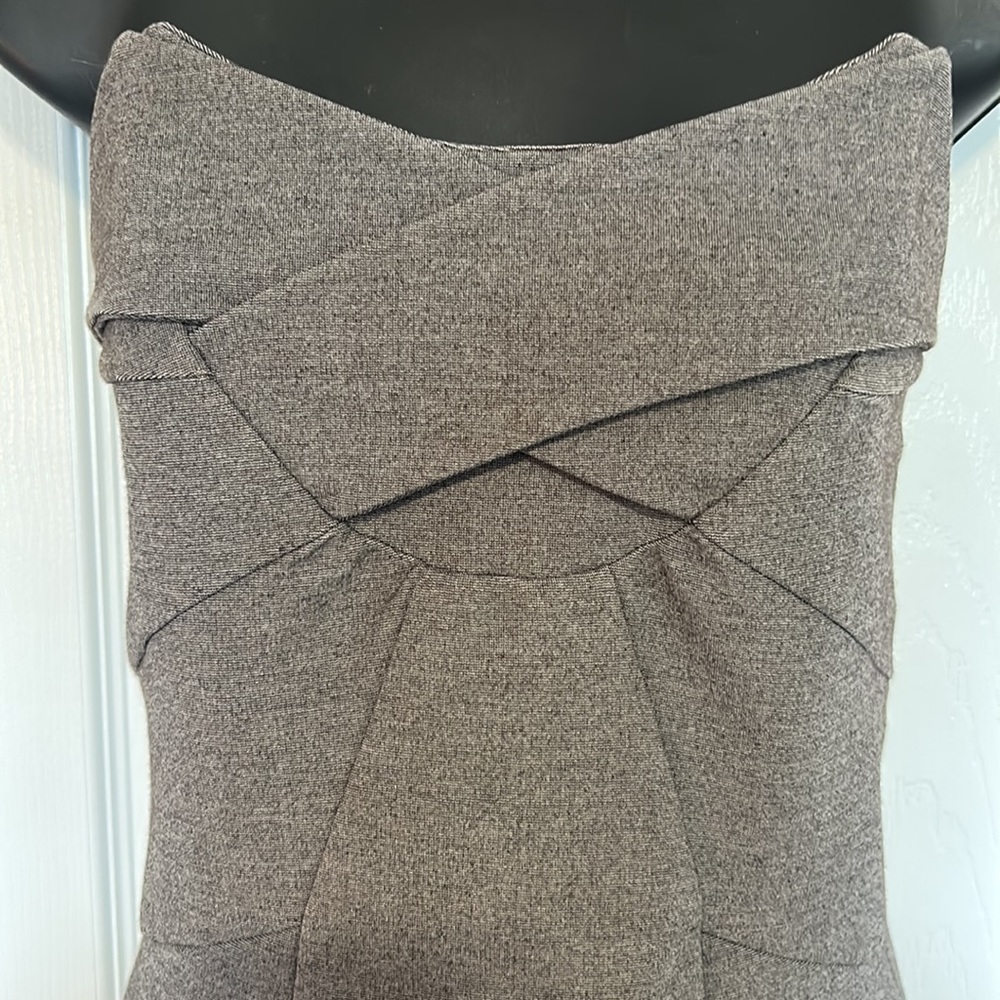 THEME Strapless Dress